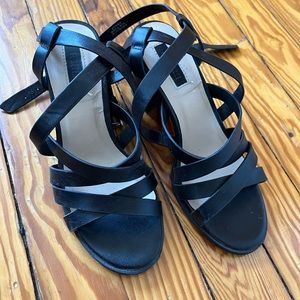 Forever 21 Strappy 90s Heels size 5.5